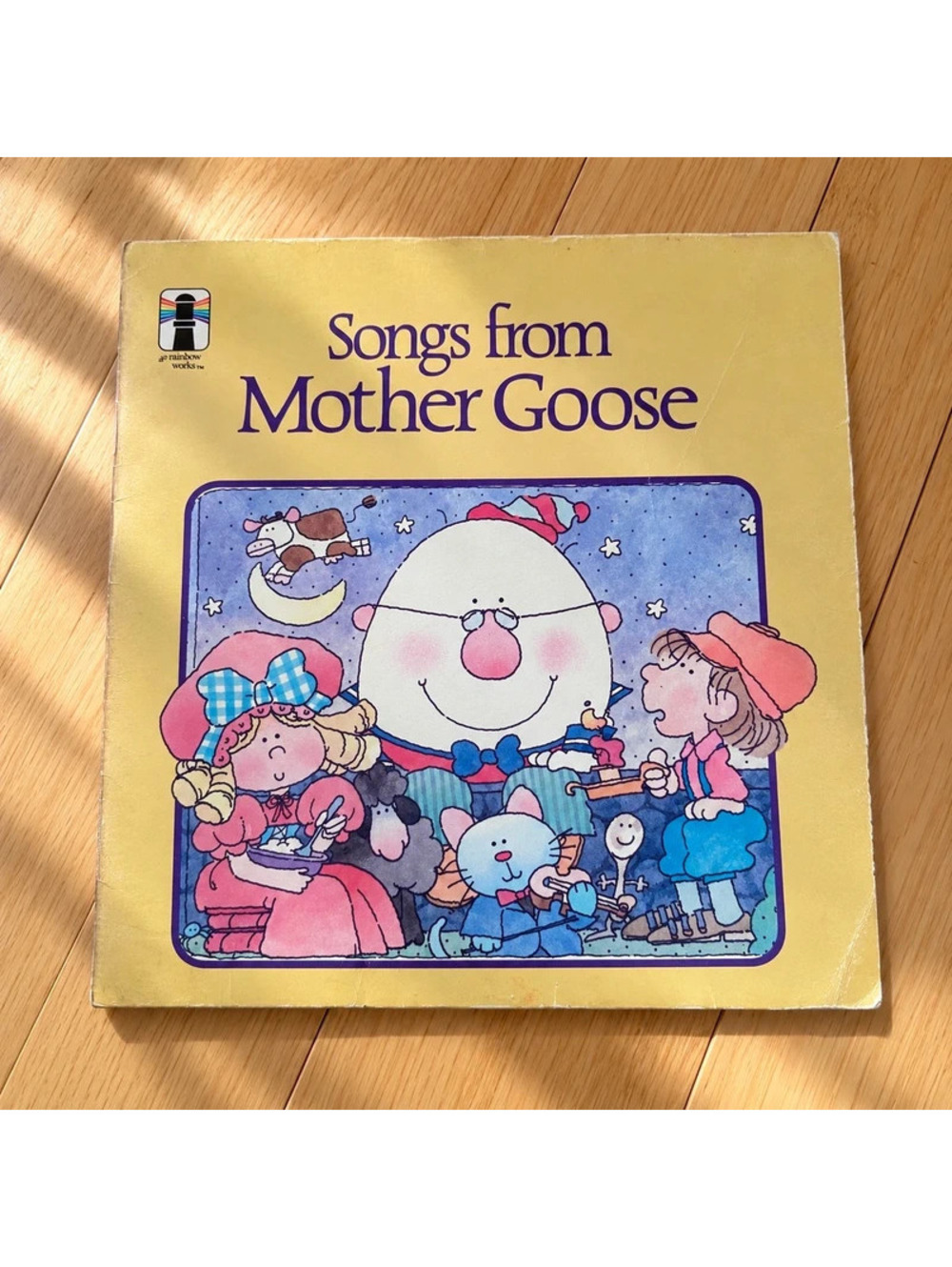 Songs From Mother Goose Don Page 1986 Vintage Golden Book Nursery Rhymes